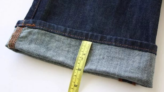 Как укоротить джинсы с сохранением фирменной строчки…
