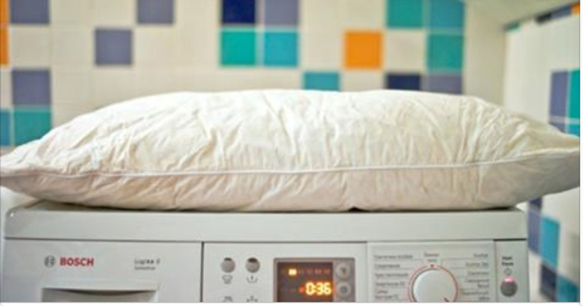 Как правильно стирать подушки