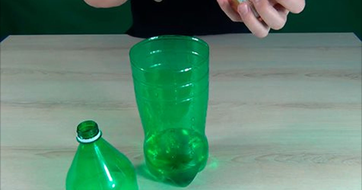Обалденная ловушка от комаров из пластиковой бутылки :делается буквально за 5 минут