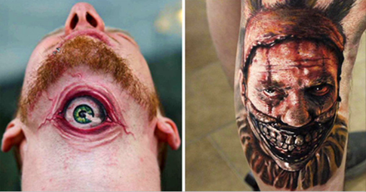 15 жутких татуировок, которые не захочется повторить