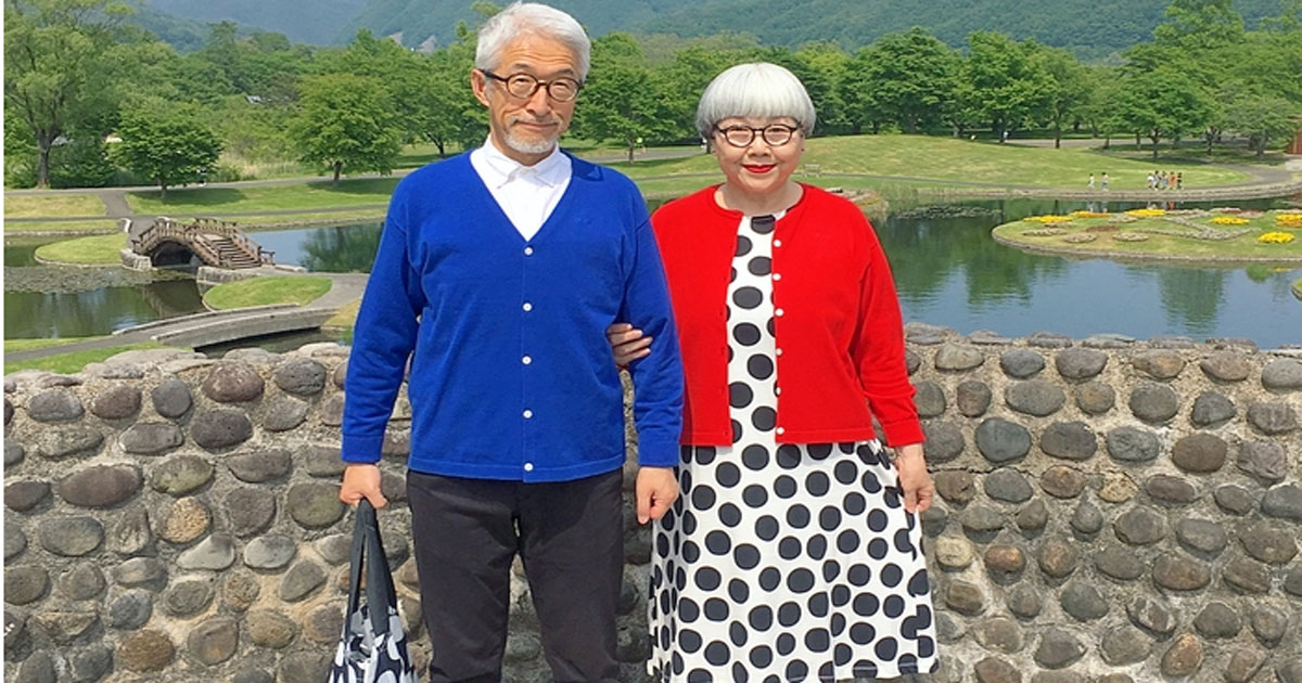 Благодаря своим модным нарядам, эта 60-летняя пара из Японии в интернете собрала уже уйму поклонников…