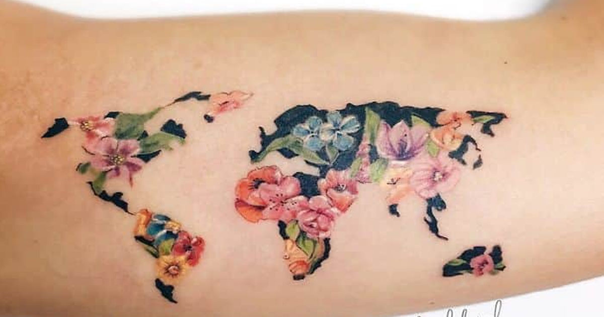25 крутых татуировок, которые вдохновят вас уехать в путешествие как можно скорее