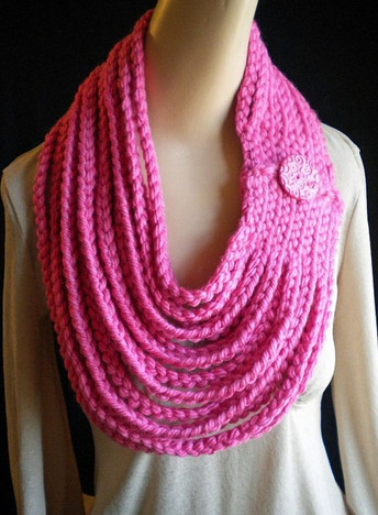Вязание: Идеи, шарфы, украшения.