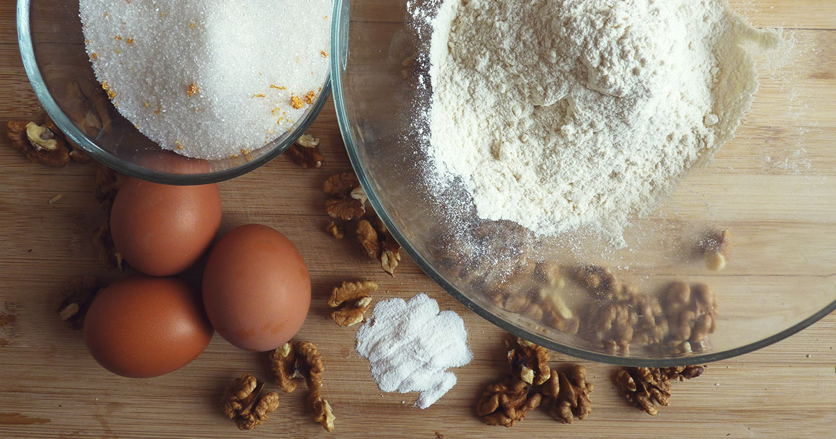 Ореховый тортик почти без муки: рецепт привезла из Италии