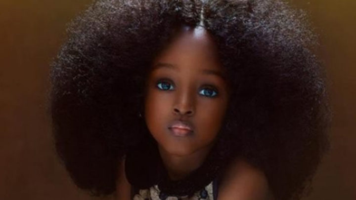 Новая самая красивая девочка в мире: пятилетний ангелочек из Нигерии