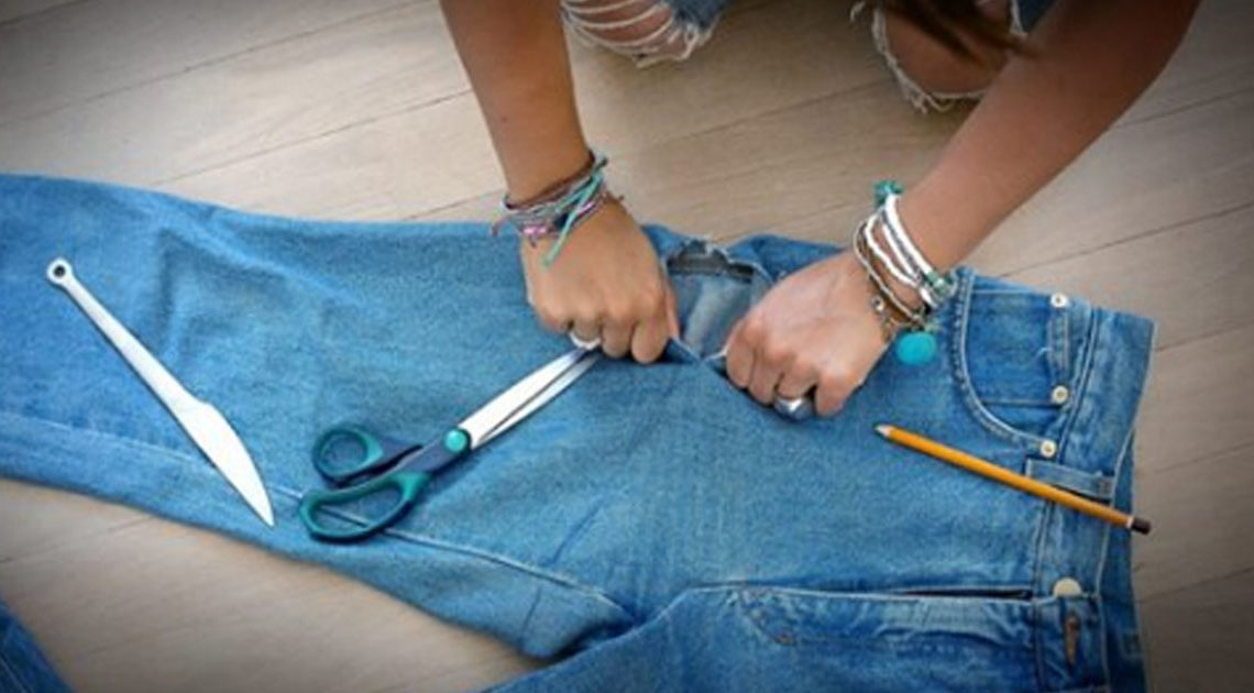 25 эксклюзивных идей того, что можно сделать из старых джинсов.