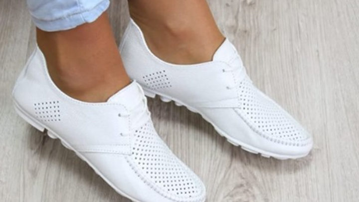 Супер эффективное средство для ухода за белой обувью
