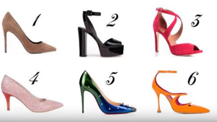 Тест: Выберите туфлю и узнайте про себя кое-что интересненькое