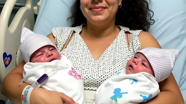 53LETÁ ŽENA PORODILA DVOJČATA, ALE UKÁZALO SE, ŽE MAJÍ STEJNÁ MATEŘSKÁ ZNAMÉNKA JAKO JEJÍ ŠVAGR.