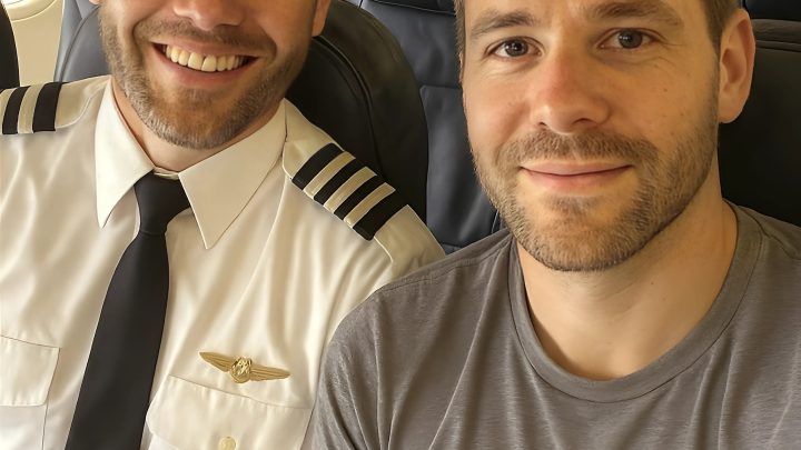 Před vystoupením z letadla si pilot všimne posledního cestujícího uvnitř, který je jeho kopií.