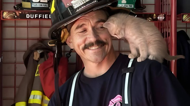VYTÁHL JI Z HOŘÍCÍ BUDOVY A PAK UŽ SE OD JEHO RAMENE NEHNULA.