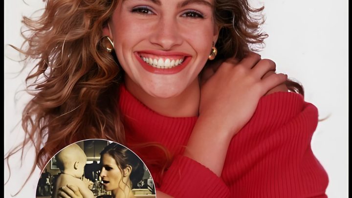 Juliina dcera Robert rychle roste a vypadá stejně jako kdysi její maminka.