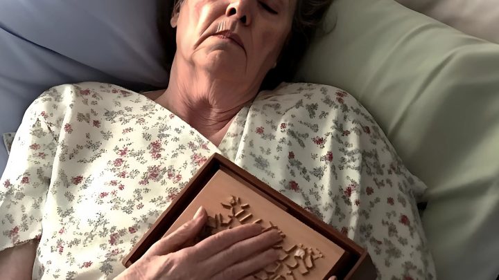 Umírající sousedka mě požádala, abych se urychleně dostavil – když jsem přišel, řekla mi, abych vytáhl ze zásuvky dřevěnou krabici a otevřel ji.