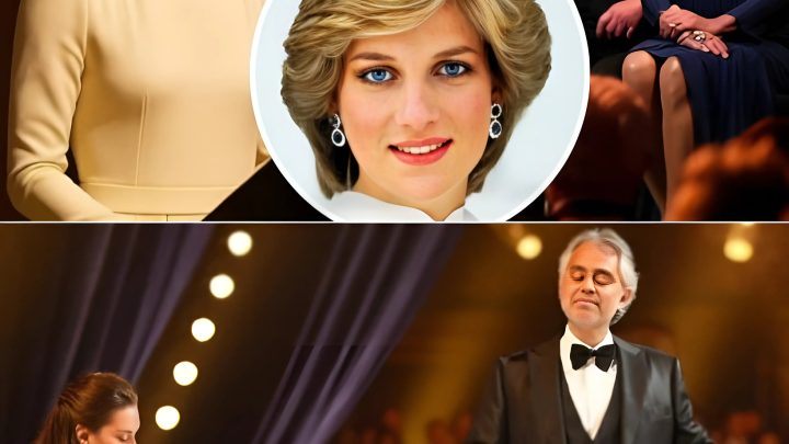 „Nikdy je nedržela v náručí… Ale oni ji nosí ve svých srdcích.“ Za teplého červencového večera se v zahradě Kensingtonského paláce osvětlené svíčkami sešla královská rodina, aby uctila památku princezny Diany, která by se dožila 64 let. Nikdo však nečekal, že věnování přivede celý národ k slzám. Catherine, princezna z Walesu, přistoupila k bílému klavíru a zašeptala: „Tohle je pro naši milovanou matku, kterou si budeme navždy pamatovat. Ačkoli děti svou babičku nikdy nepoznaly… milovaly ji.“ Hlas se jí zachvěl. William sklopil oči a položil ruku na Georgeovo rameno. V zahradě se rozhostilo ticho. Pak Catherine zahrála – melodii jemnou, tesknou, posvátnou. Hudba vyjádřila to, co slova vyjádřit nemohla: Diana žila dál. V příbězích. V laskavosti. V každém úderu srdce jejích vnoučat. Když dozněl poslední tón, nikdo nezatleskal. Nikdo se neodvážil. Protože v tom tichu si svět konečně uvědomil: nikdy se s nimi nesetkala… ale nějak jim chybí. Milují ji.