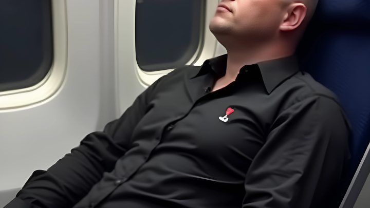 Arogantní pasažér sklopil své sedadlo přímo do mé tváře – pomstil jsem se mu a on rychle uhnul.