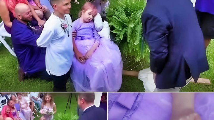 Posledním přáním 10leté dívky bylo vdát se. Rodiče jí splnili její sen.