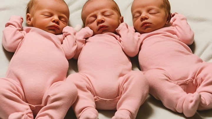 Soțul a venit să mă ia pe mine și pe tripleții noștri nou-născuți ca să ne ducă acasă, dar când i-a văzut a insistat să-i las în spital