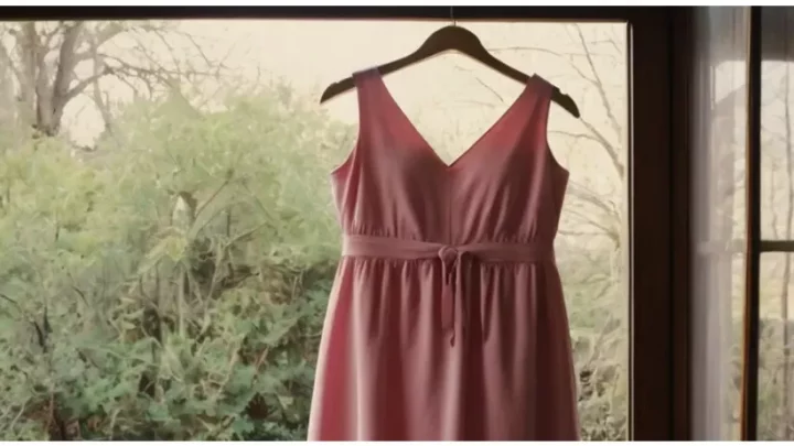 Moje sestra se mi snažila vybrat šaty pro družičku, ale nečekala, že je budu opravovat.