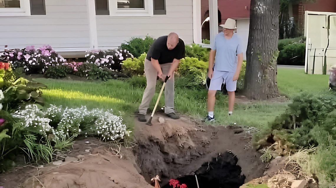 Když jsem přišla domů, uviděla jsem, že můj manžel a jeho bývalá partnerka kopou v naší zahradě – překvapilo mě, co tam před mnoha lety zakopali.