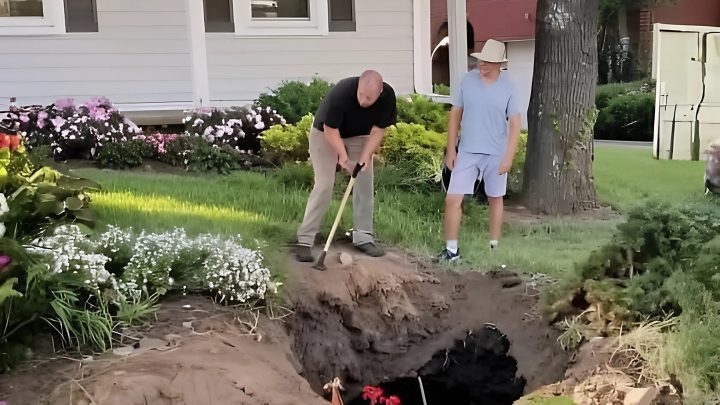 Když jsem přišla domů, uviděla jsem, že můj manžel a jeho bývalá partnerka kopou v naší zahradě – překvapilo mě, co tam před mnoha lety zakopali.