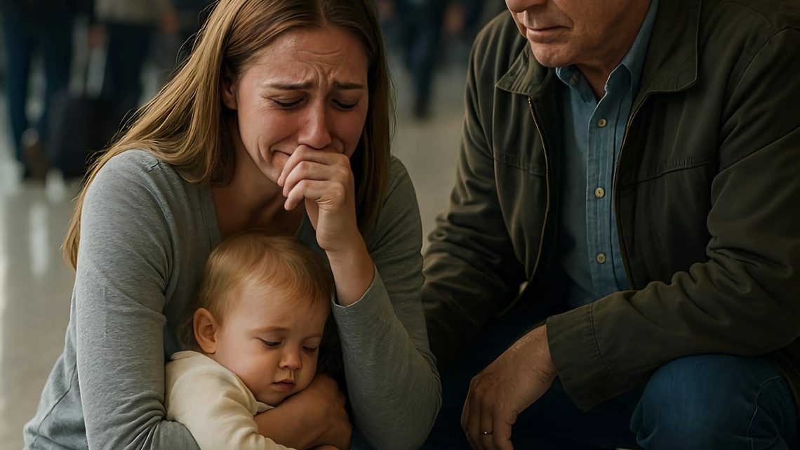 Neznámý muž kupuje letenku pro plačící matku – to, co udělá dál, vám roztaje srdce