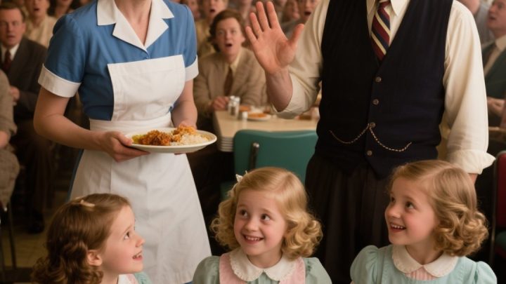 Číšnice si odpírala jídlo, aby deset let živila čtyři osiřelé dívky — po dvanácti letech ztuhla, když před jejím domem zastavilo černé SUV