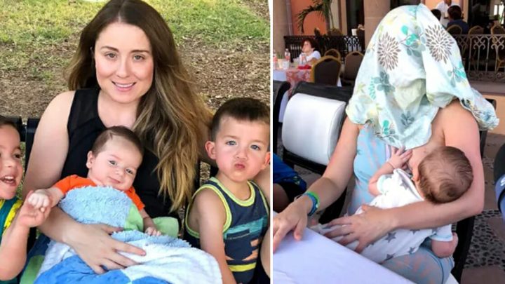 Maminka dostala příkaz, aby se při kojení zakrývala