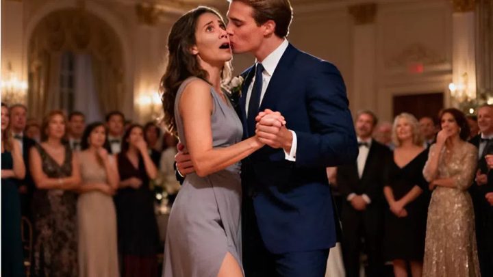 Osamělá matka seděla smutně sama na svatbě a všichni se jí smáli – dokud k ní nepřistoupil mladý milionář a neřekl: „Mohla bys předstírat, že jsi moje žena, a zatančit si se mnou?“