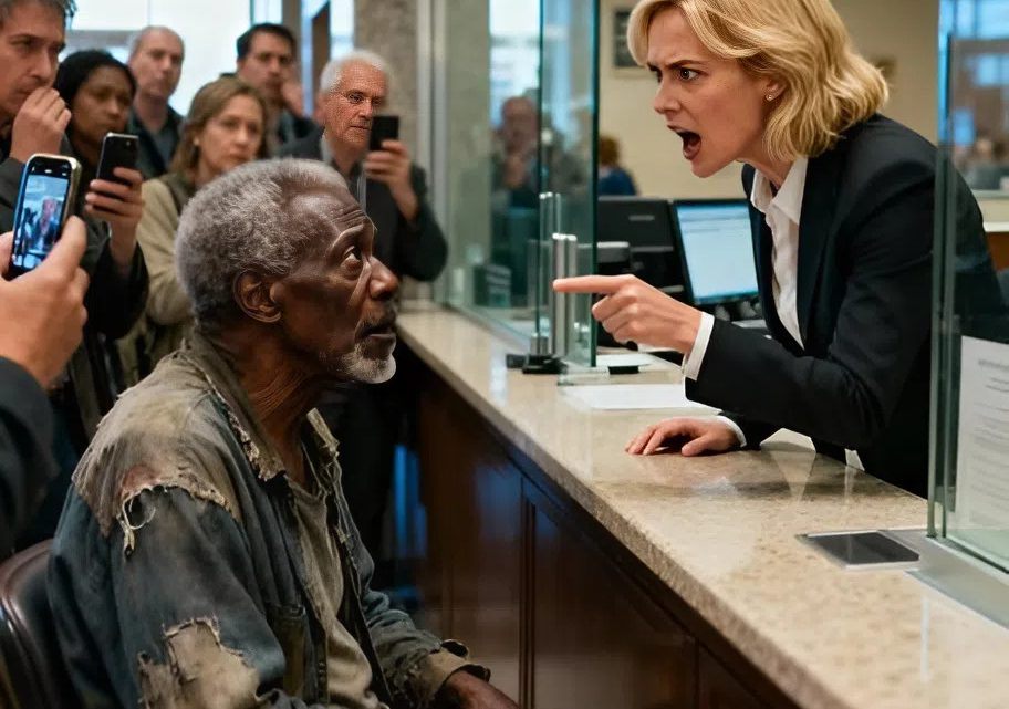 Generální ředitelka banky ponížila staršího černošského muže, který přišel vybrat peníze – o několik hodin později přišla o obchod v hodnotě 3 miliard dolarů.