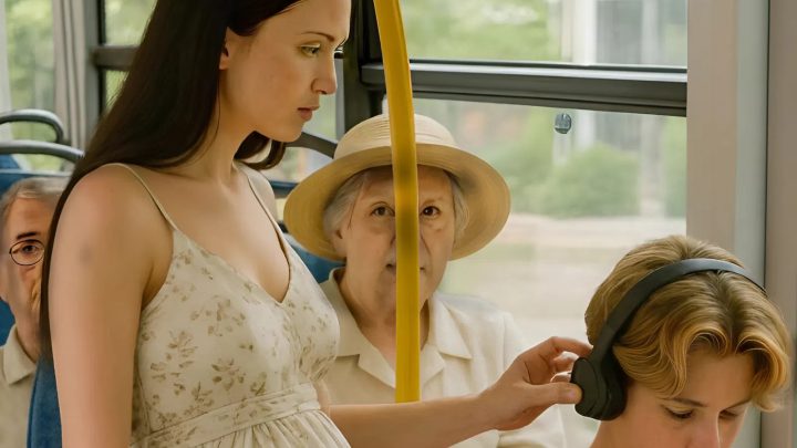 V autobuse mladý muž místo toho, aby uvolnil místo těhotné ženě, jí navrhl, aby si sedla na jeho klín: ale to, co udělal jeden z cestujících, všechny šokovalo.