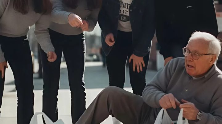 Když upadl, smáli se mu – tak jsem udělal něco, co jsem nikdy předtím neudělal.