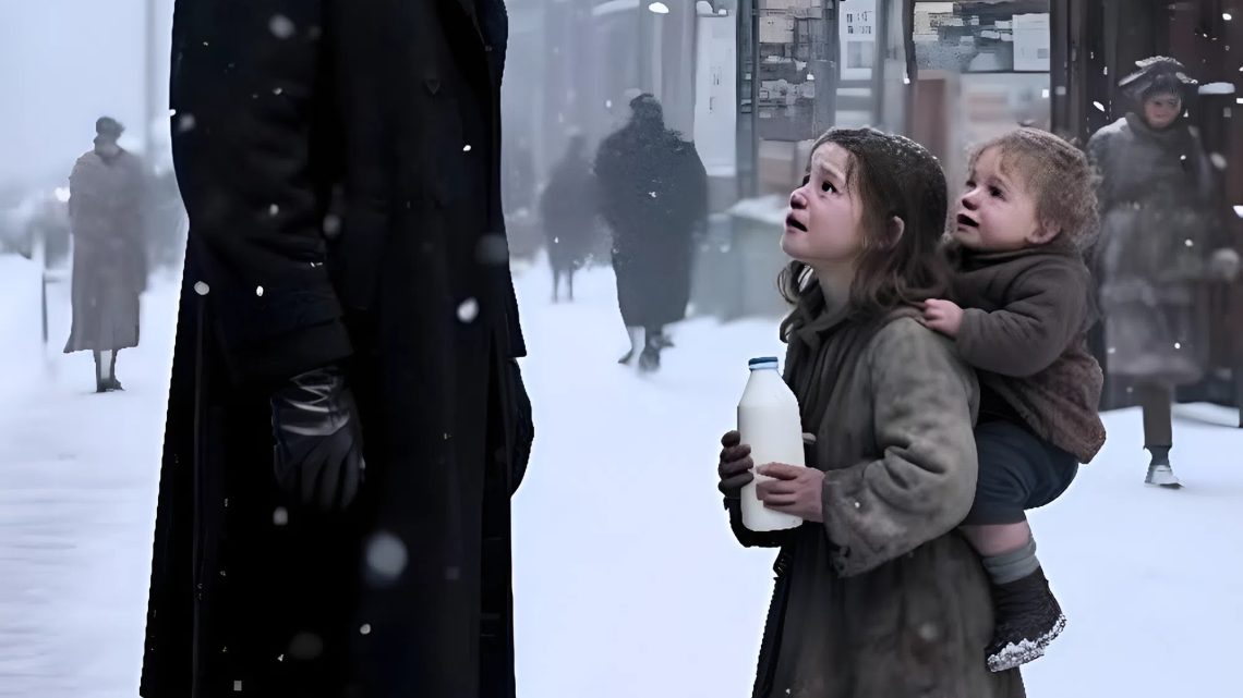 „Vrátím ti peníze, až vyrostu,“ prosila bezdomovecká dívka milionáře, když žádala o malou krabici mléka pro svého plačícího mladšího bratra, a jeho odpověď všechny umlčela.