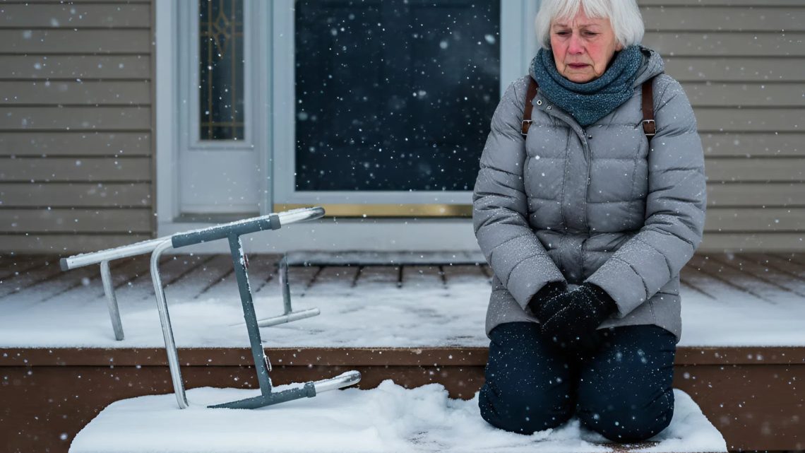 Pět hodin jsem šel sněhem, abych se setkal se svým novorozeným vnukem — můj syn mi zavřel dveře před nosem.