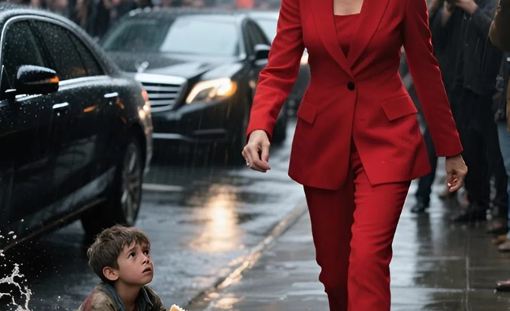 Mocná žena polila špinavou vodou bezdomoveckého chlapce — ale když uviděla červené mateřské znaménko na jeho ruce, její svět se změnil.