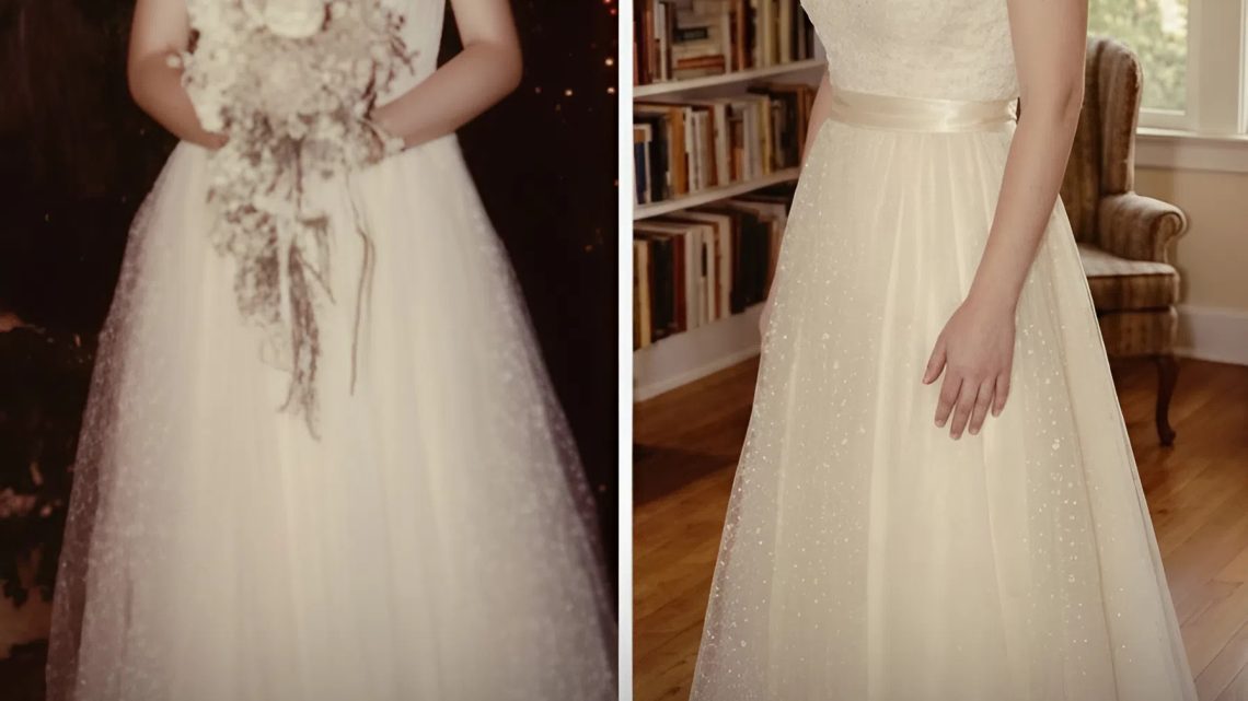 Moje nevlastní matka vyhodila svatební šaty mé zesnulé matky — reakce mého otce ji zastavila.