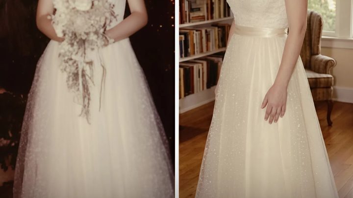 Moje nevlastní matka vyhodila svatební šaty mé zesnulé matky — reakce mého otce ji zastavila.