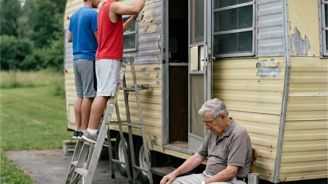 Chlapci, kteří pomohli „chudému starému muži“ – a zjistili, že je to někdo mnohem významnější, než si kdy dokázali představit