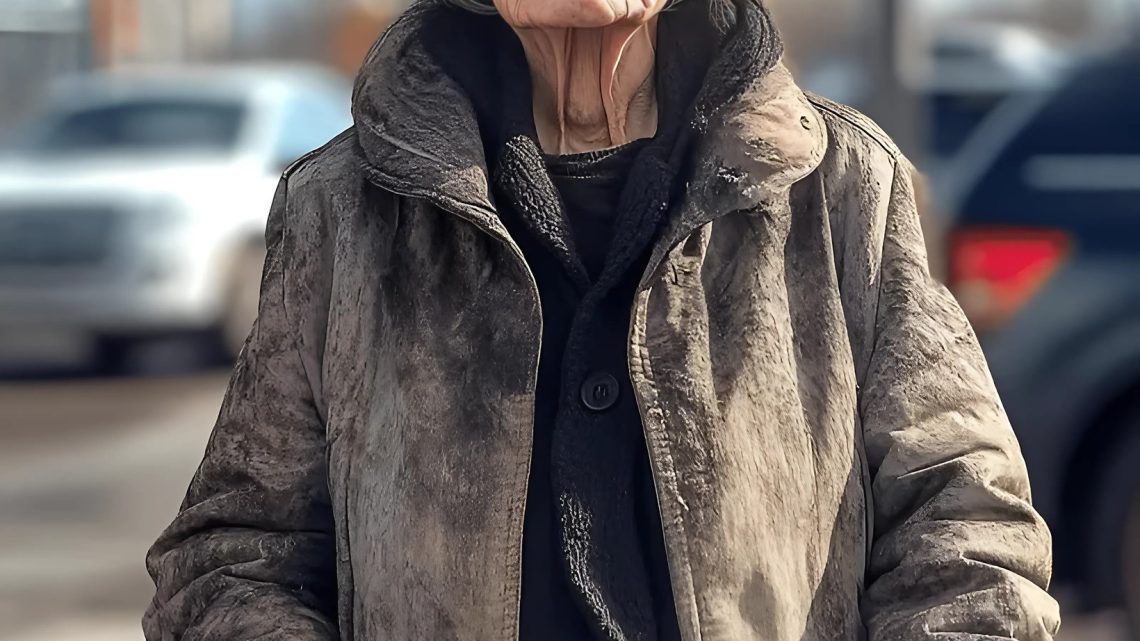 Starší bezdomovkyně mě prosila, abych ji odvezl do kostela – o tři dny později zaklepala na moje dveře oblečená v luxusním kabátě od Gucciho.