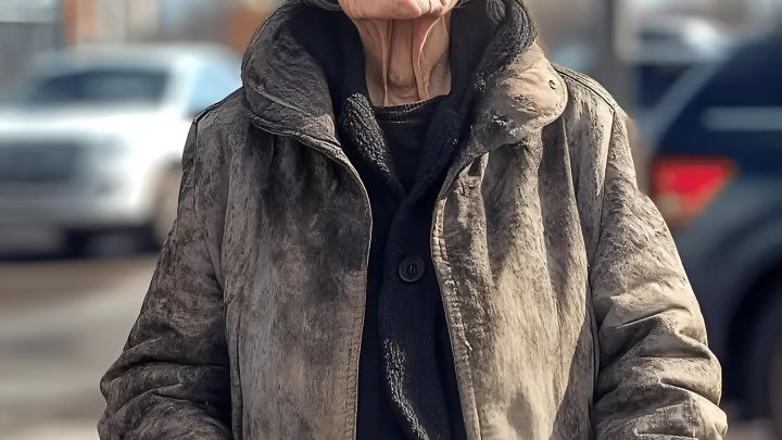 Starší bezdomovkyně mě prosila, abych ji odvezl do kostela – o tři dny později zaklepala na moje dveře oblečená v luxusním kabátě od Gucciho.