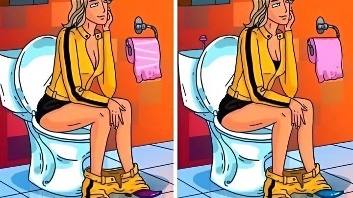 Pouze lidé s IQ 140 mohou najít všech 5 rozdílů.