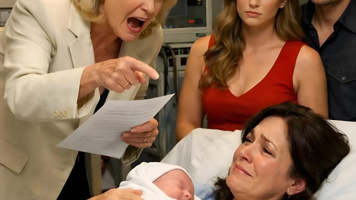 Právě porodila – tchyně jí podala rozvodové papíry, aniž by věděla, že je tajnou miliardářkou!