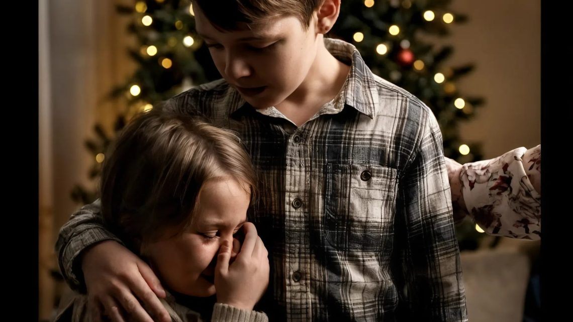 V noci na Štědrý den se moje tchyně zadívala na mou šestiletou dceru a chladně řekla: