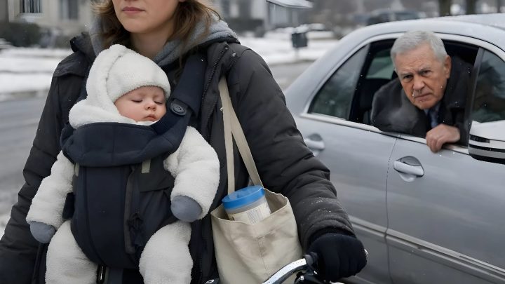 Dědeček mě uviděl v mrazu s novorozenětem a zeptal se: „Copak jsem ti nedal auto?“