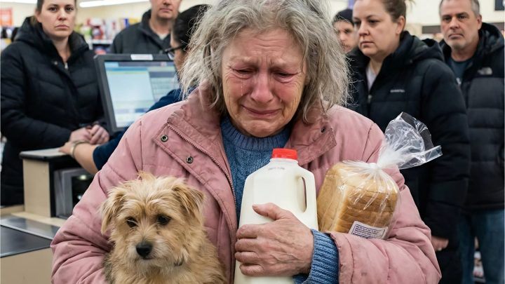 Zaplatil jsem nákup starší paní – o tři dny později mi zaklepání na dveře navždy změnilo život.