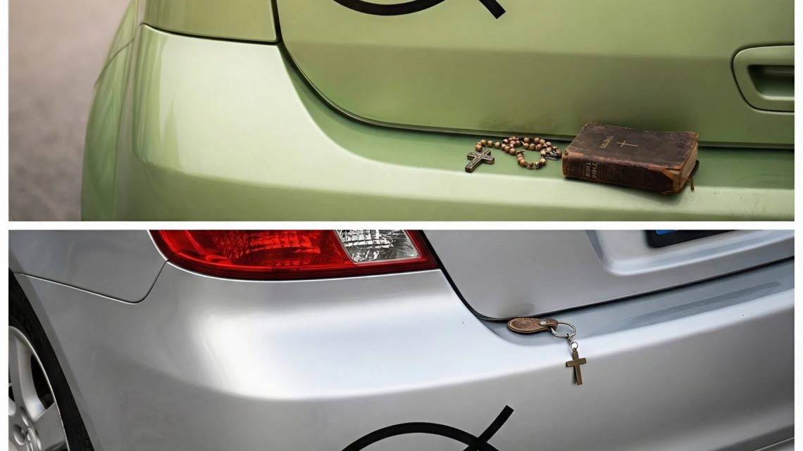 Vysvětlení symbolu ryby na automobilech: jeho význam, historie a důvod, proč jej řidiči používají