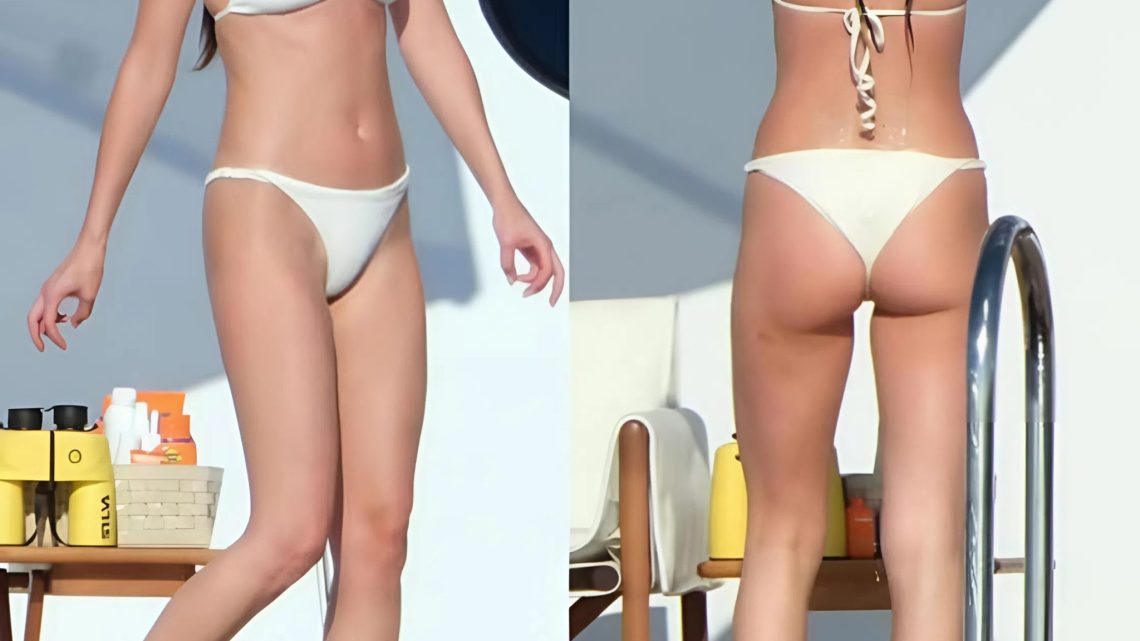 Fanoušci se dvakrát dívají na tuto vzácnou neoficiální fotografii hollywoodské hvězdy! Kdo to je?