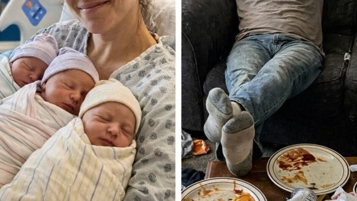 Přijela jsem domů s novorozenými trojčaty a můj manžel mě ponížil na Instagramu – tak jsem mu naplánovala noc, na kterou nikdy nezapomene