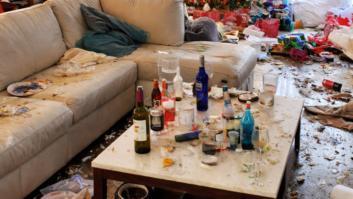 Na Vánoce jsem nechala svou švagrovou bydlet u nás – když jsme se vrátili, byl dům v troskách