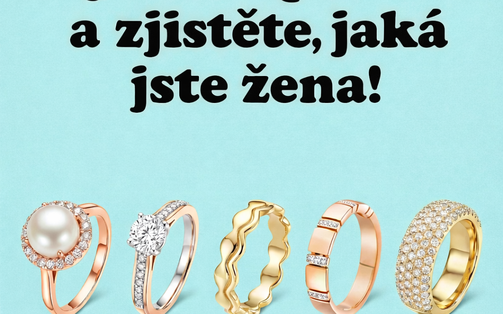 Vyberte si svůj oblíbený prsten a zjistěte, jaký typ ženy jste.