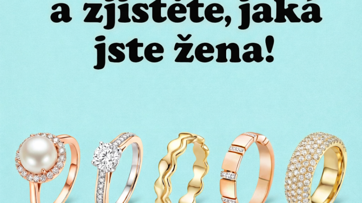 Vyberte si svůj oblíbený prsten a zjistěte, jaký typ ženy jste.